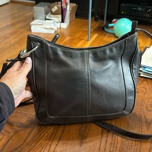 Tignanello leather cross body purse